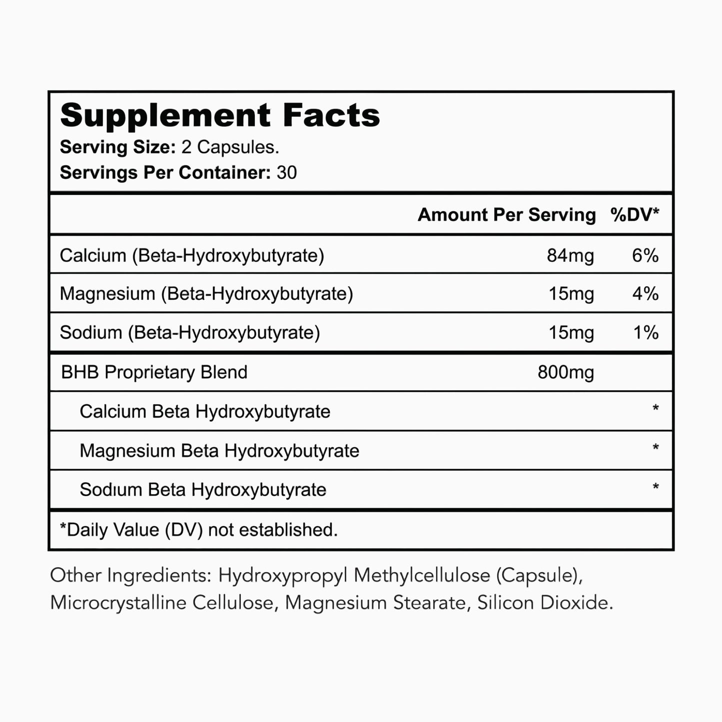 Supplement Facts