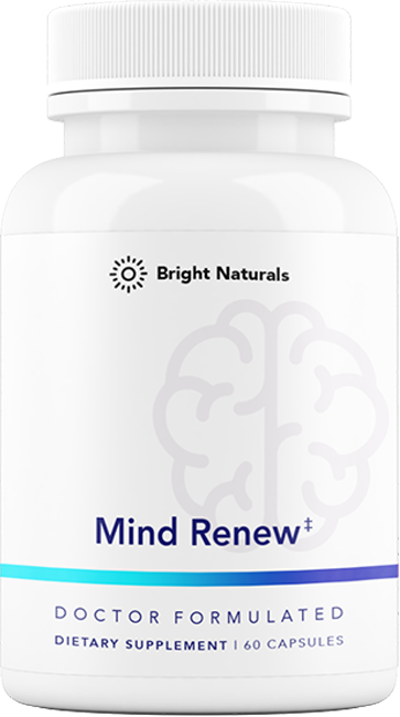 A bottle of Mind Renew
