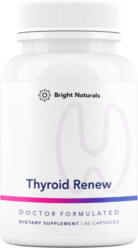 A bottle of Thyroid Renew